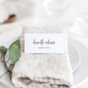 Place Card Templates
