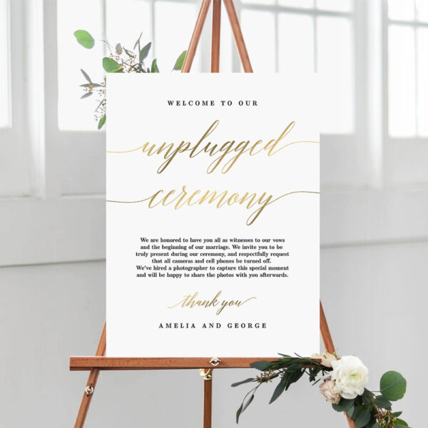 Lovely Calligraphy Wedding Welcome Sign #LCC - Berry Berry Sweet