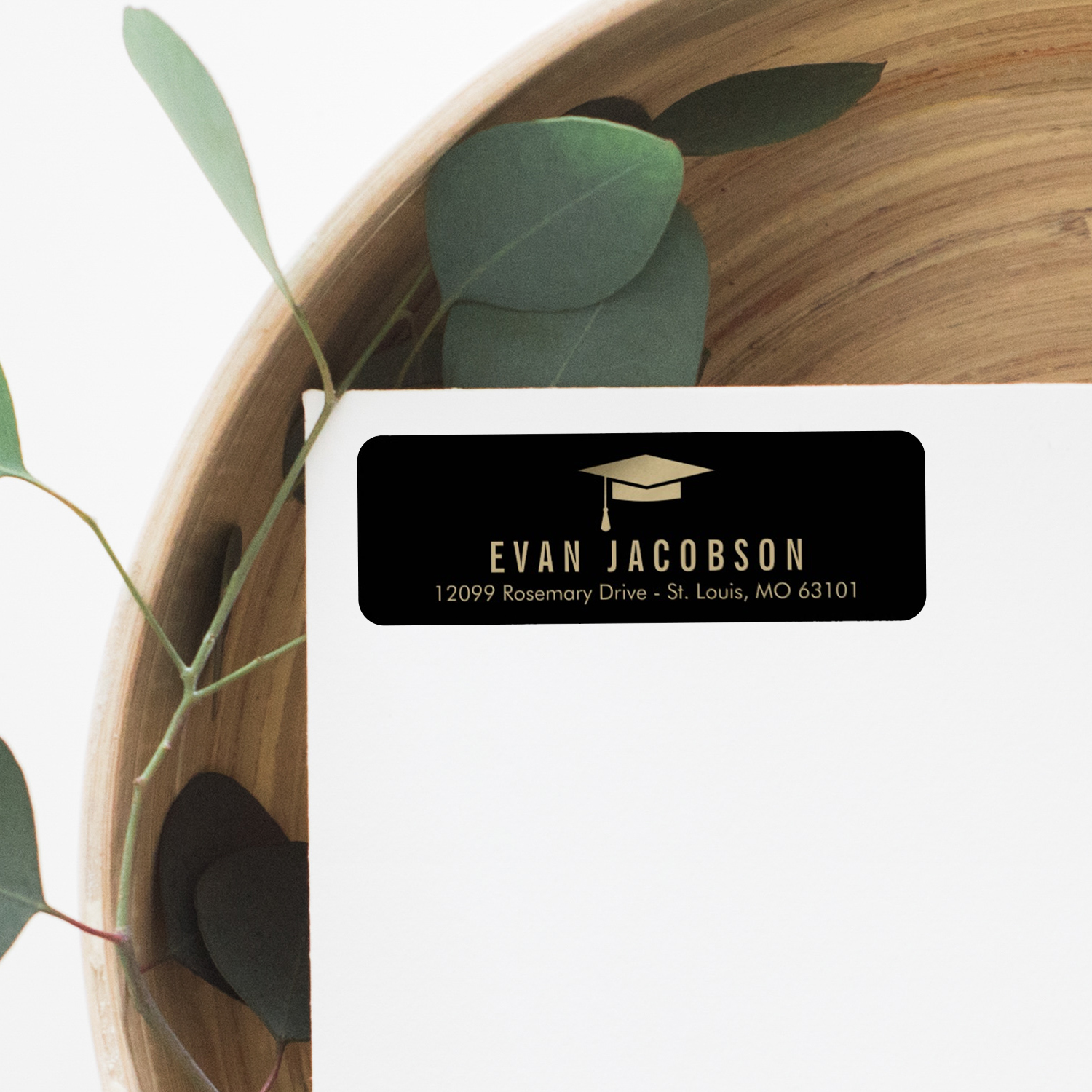 Graduation Party Return Address Labels
