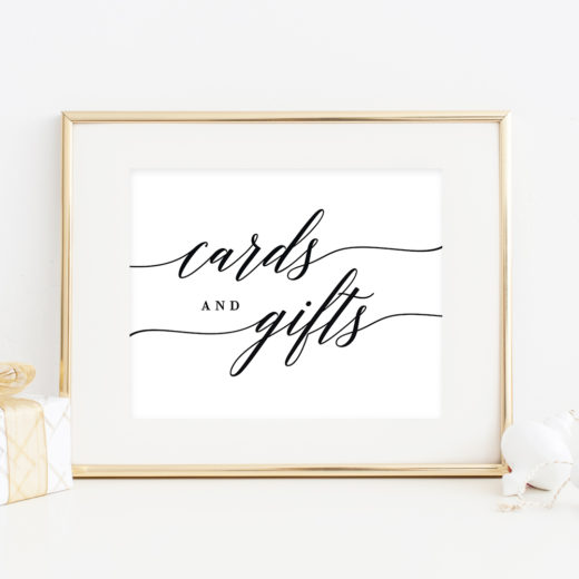 Modern Script Editable Color Party Signs MSC COLLECTION - Berry Berry Sweet