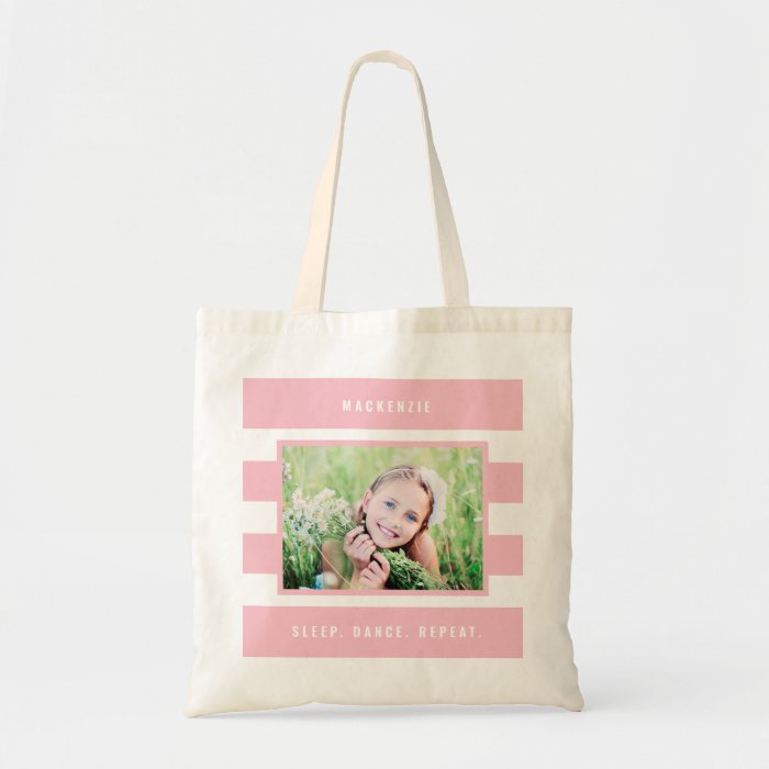 Modern Stripes Editable Color Custom Tote Bag