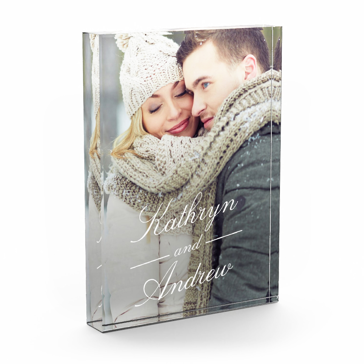 Simply Us Acrylic Photo Block