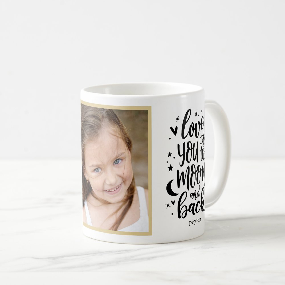 Love You To The Moon And Back Custom Mug