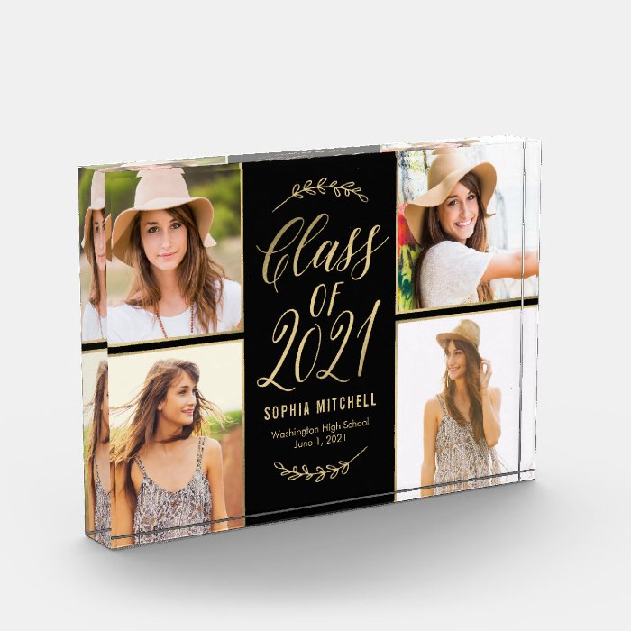 Radiant Grad Graduation Photo Block