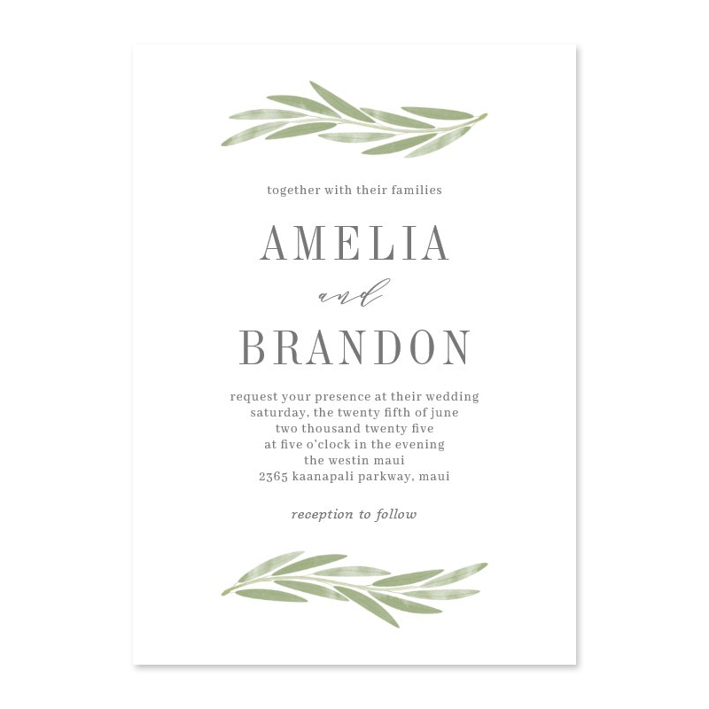 Wedding Invitations On Clearance