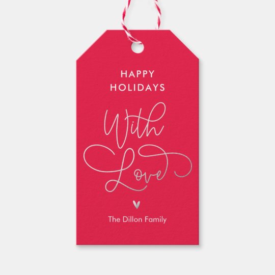 Fun Greeting Holiday Gift Tags or Labels