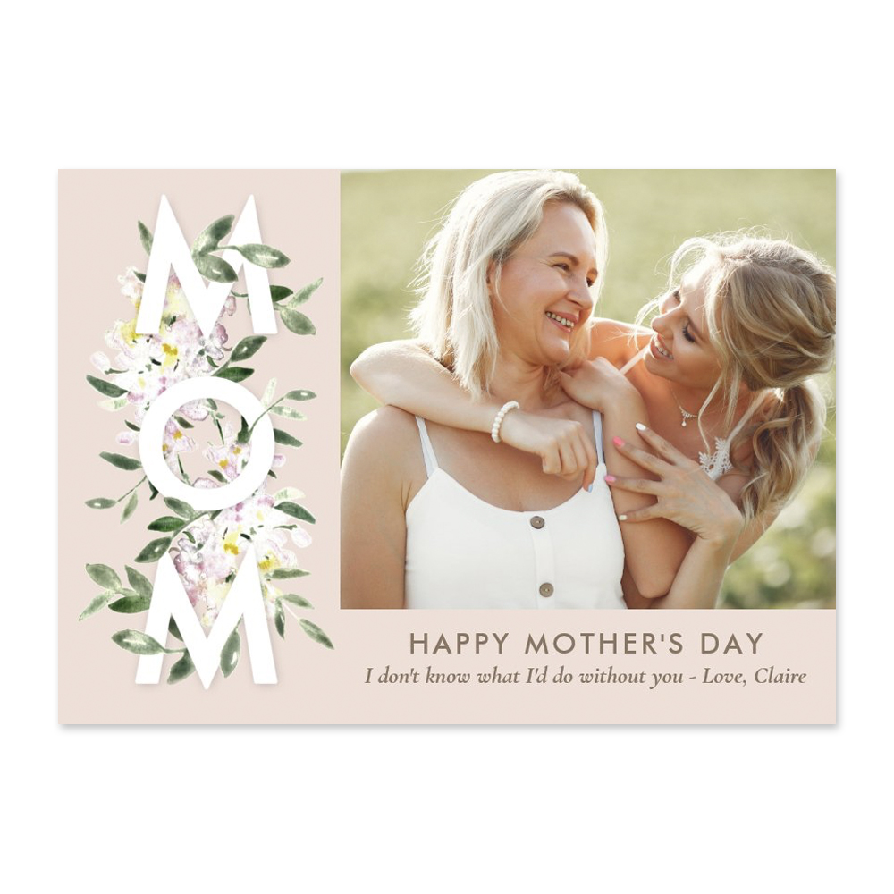Floral Mom Mother's Day Card