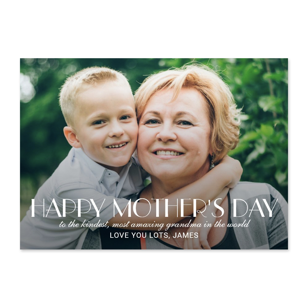 Loving Message Mother's Day Card