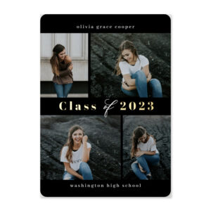 Refined Collage Class of 2023 Graduation Announcement