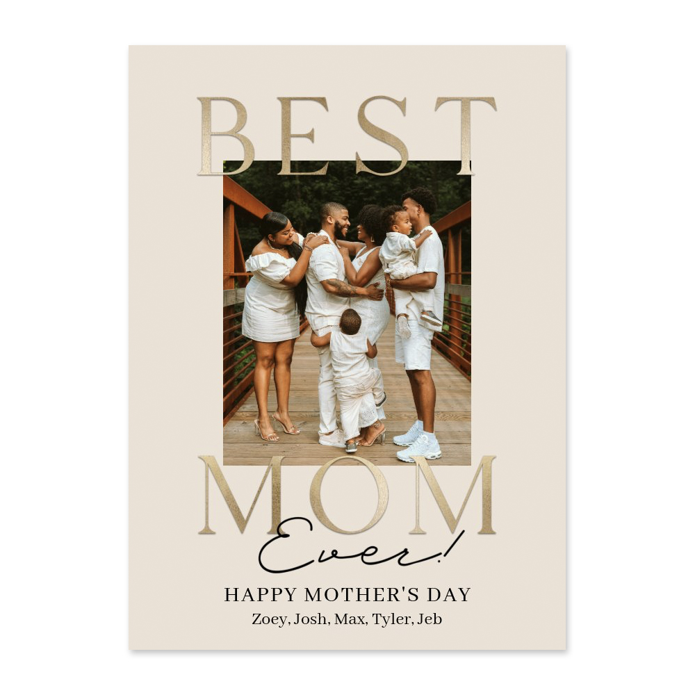 Truly Best Mother's Day Card