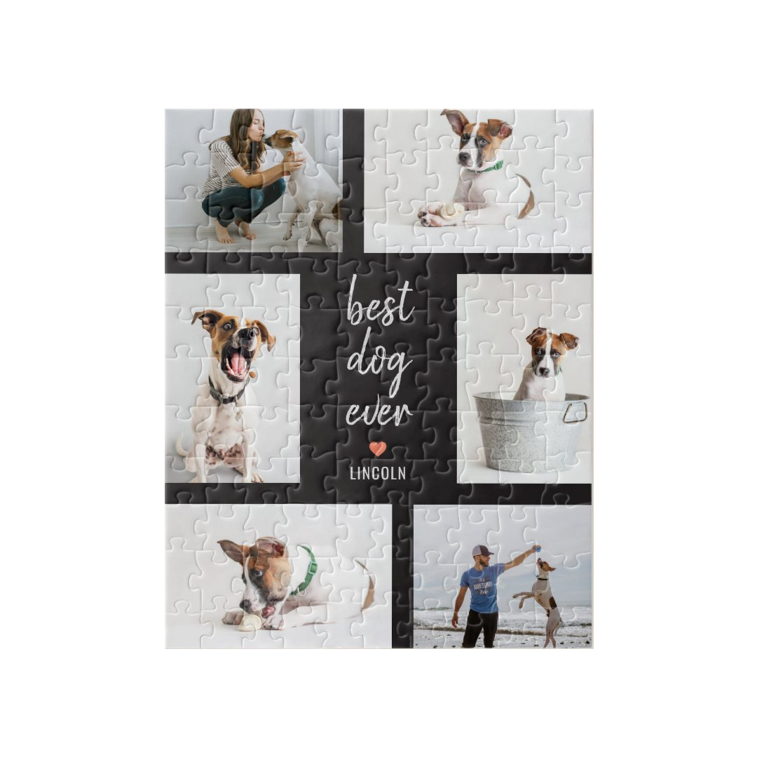 Custom Title Editable Color Personalized Puzzle