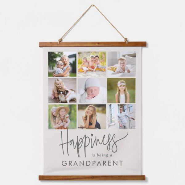 Define Happiness Wall Tapestry Personalized Photo Gift