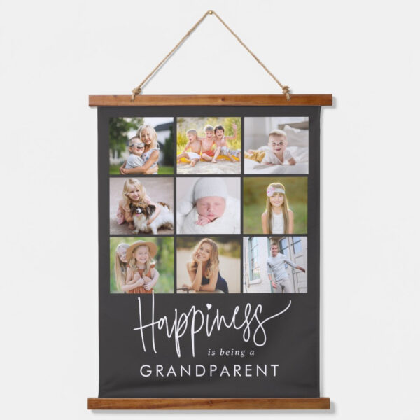 Define Happiness Wall Tapestry Personalized Photo Wall Decor