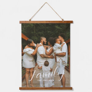 Family Life Personalized Wall Tapestry