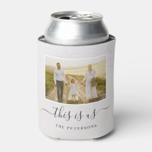 Farmhouse Caption Personalized Can Cooler