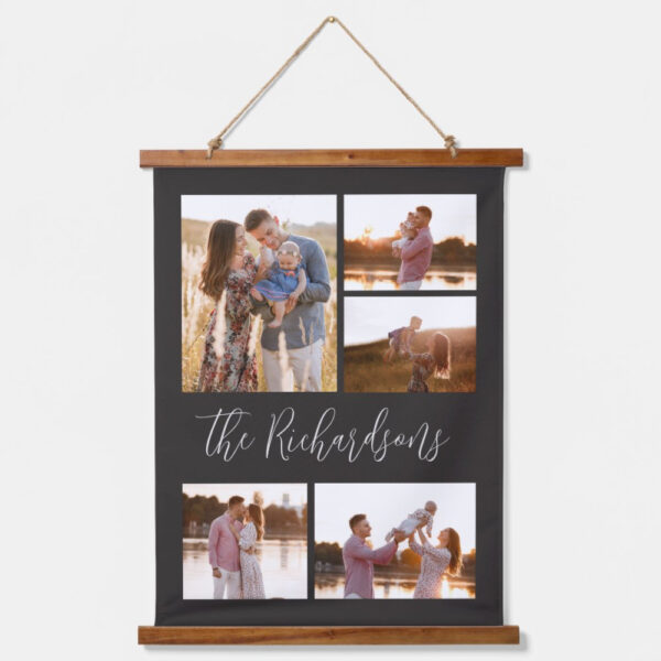 Gallery of 5 Wall Tapestry Personalized Photo Gift
