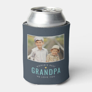 Simply Loved Photo Personalized Can Cooler