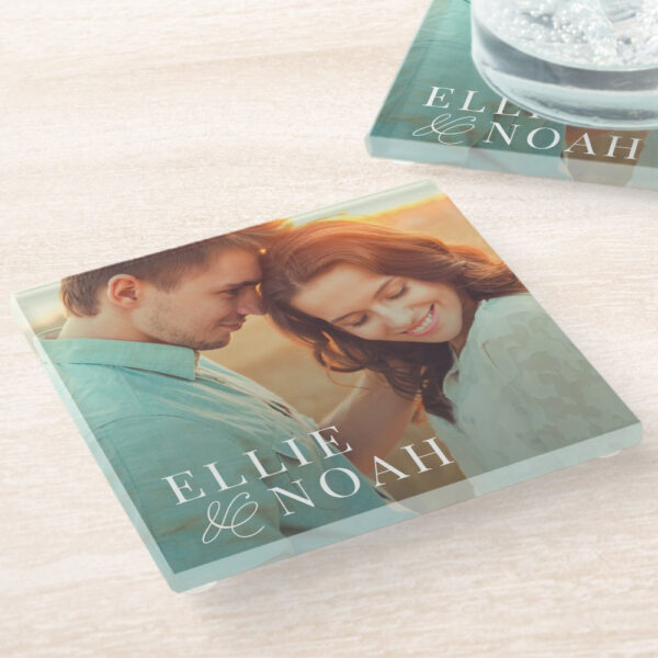 So In Love Glass Coasters Personalized Coasters