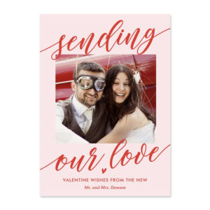 Sending Love Valentine's Day Photo Card