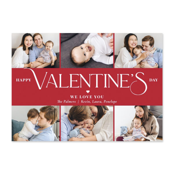 Wonderful Life Valentine's Day Photo Card