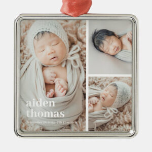 Gallery Of Three Personalized Christmas Ornament