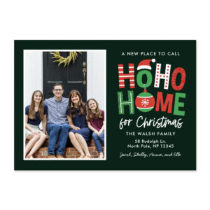 Ho Ho Home Holiday Moving Announcement