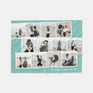 Photo Strips Editable Color Personalized Blanket