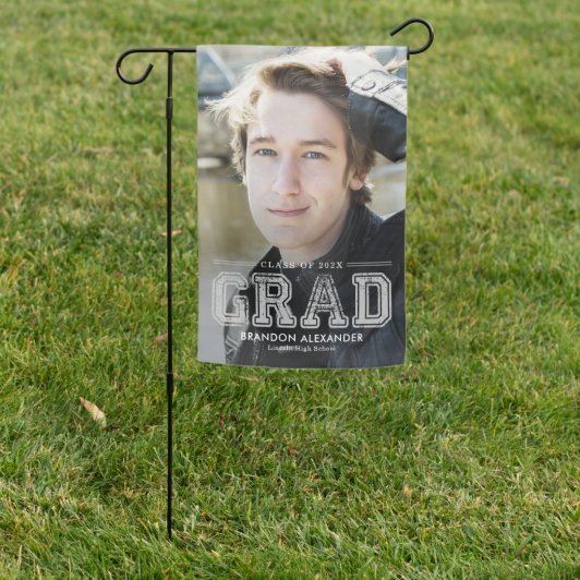 Graduation Party Garden Flag