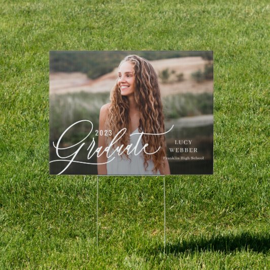 Graduation Party Yard Sign