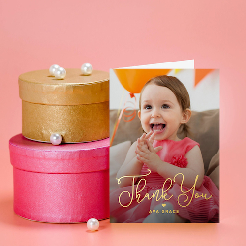 Kid Thank You Cards