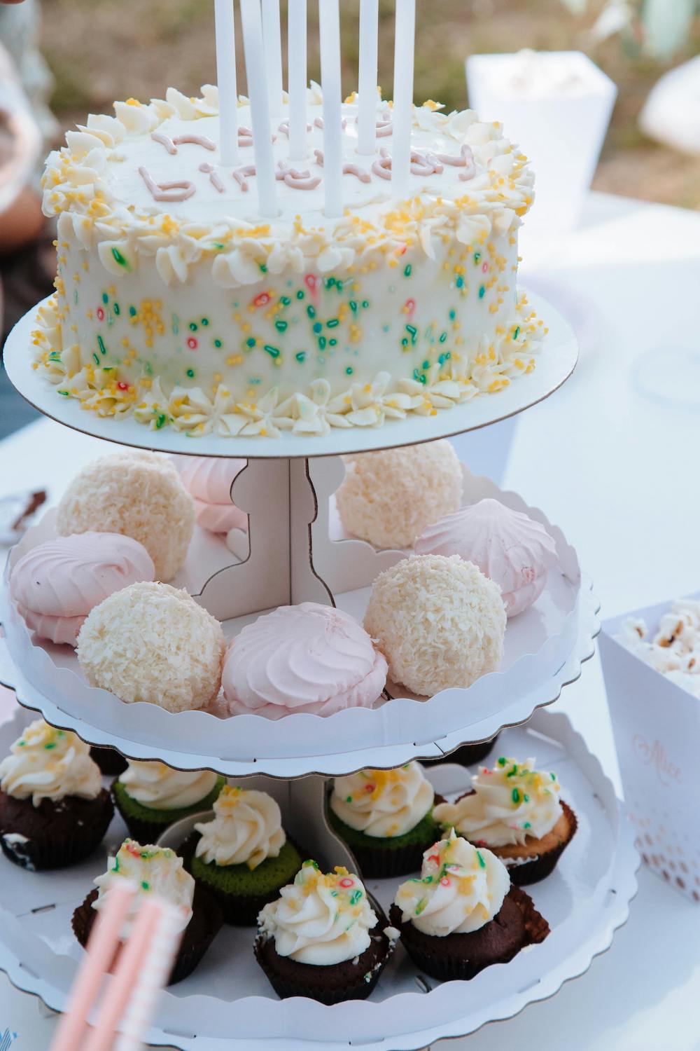 Simple Birthday Party Cake