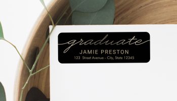 Graduation Return Address Labels