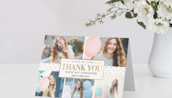 Personalized Graduation Thank You Cards